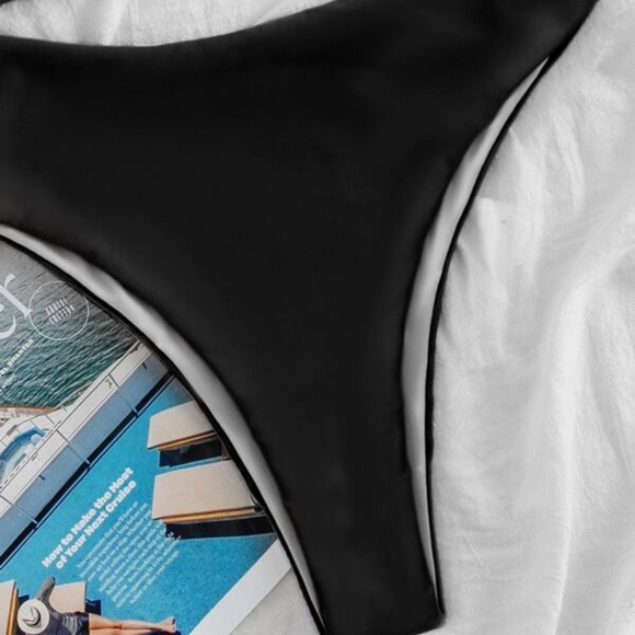 Boho White Cut out One Piece Monokini Cheeky Swim Beach - Picture 4 of 10